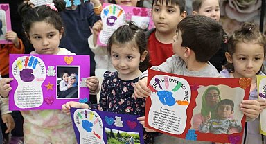 Çocuklardan Anneler Günü sürprizi