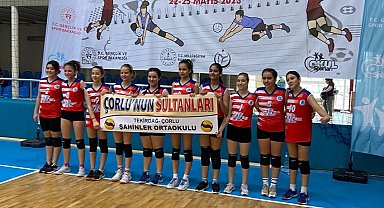 Çorlu'nun sultanları Türkiye finallerinde