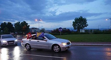 Cumhurbaşkanı Erdoğan'ın seçim zaferi Saraybosna'da kutlandı