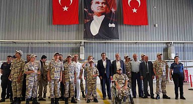 Dalaman'da özel bireylerin askerlik sevinci