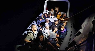 Datça'da 20 göçmen yakalandı