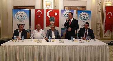 Denizli esnaf odası başkanları ekonomik gelişmeleri değerlendirdi