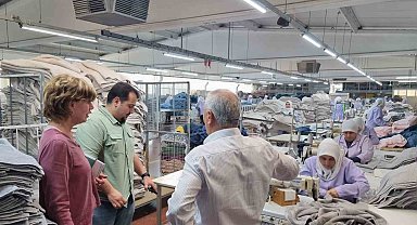 Denizli OSB, Uluslararası Çalışma Örgütü temsilcilerini ağırladı