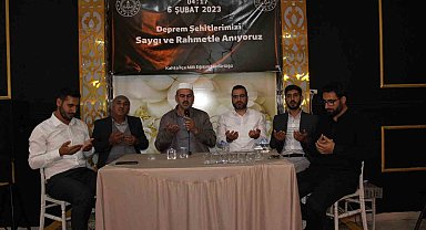 Deprem şehitleri için mevlit okutuldu