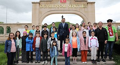 Dumlupınar'daki çalışmaları inceledi