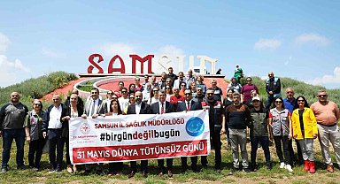 Dünya Tütünsüz Günü fidan dikilerek kutlandı