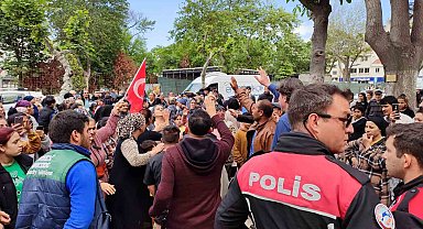 Edirne'de vatandaşlar emniyete yürüdü