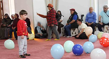 Engelli cami buluşması renkli görüntülere sahne oldu