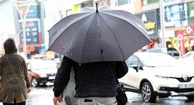 Erzincan'da yağmur yağışı