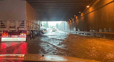 Eskişehir yağmura teslim oldu