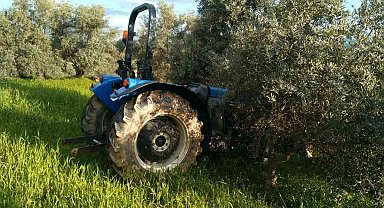 Evinin önünden traktörünü çaldılar