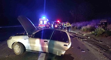 Feci kazada otomobil ikiye bölündü: Nişanlı çift, nikahtan 1 gün önce hayatını kaybetti