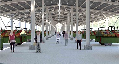 Fethiye Karaçulha toptancı haline 40 Milyonluk yatırım