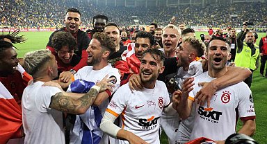 Galatasaray 23. kez şampiyon