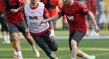 Galatasaray, MKE Ankaragücü maçı hazırlıklarını sürdürdü