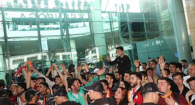 Galatasaray'a Ankara'da şampiyon gibi karşılama