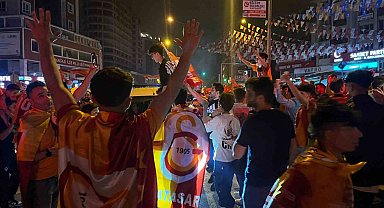 Galatasaray'ın şampiyonluğu Bursa'da coşkuyla kutlandı