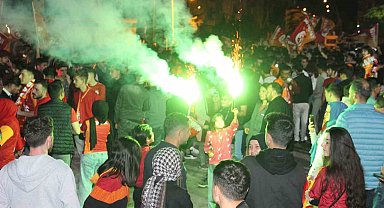 Galatasaray'ın şampiyonluğu Karaman'da coşkuyla kutlandı