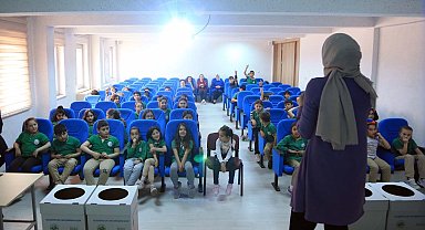 Geleceğin sahiplerine sıfır atık bilinci aşılandı