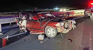 Genç gardiyan feci kazada hayatını kaybetti