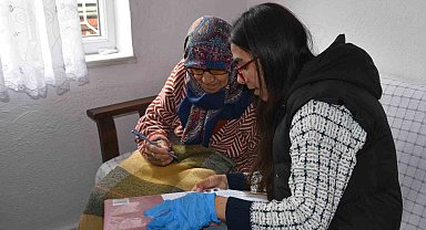 Gezici sandık, seçimi eve götürüyor