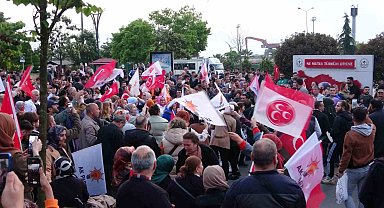 Giresun'da, "Giresun karşılamalı" seçim sevinci