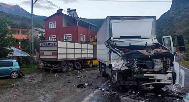 Gümüşhane'de aynı yerde 4. kaza: 1 yaralı