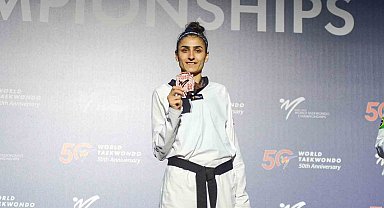 Hatice Kübra İlgün, 26. Dünya Tekvando Şampiyonası'nda bronz madalya kazandı