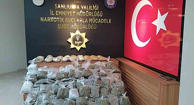 Havadan ve karadan takip ettiler 74 kilo uyuşturucu yakaladılar