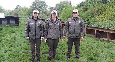 HAYDİ polisleri ile sokak hayvanları 'emniyet'te