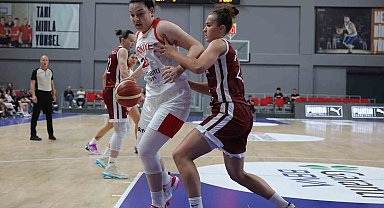 Hazırlık maçı: Türkiye: 75 - Letonya: 51