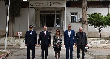 İl Sağlık Müdürü Şenkul, Buharkent İlçe Devlet Hastanesi'nde çalışmaları yerinde inceledi