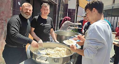 İlk maaşını vatandaşa yedirdi