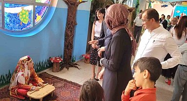 İlkokul öğrencilerinden 'geri dönüşüm' sergisi