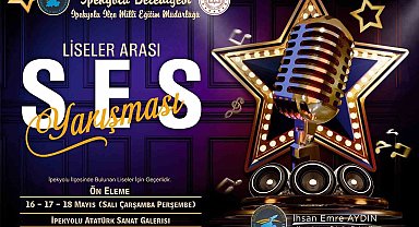 İpekyolu'nda 'Liseler Arası Ses Yarışması' başlıyor