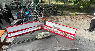 İznik polisi hırsızı evine kadar kovalayarak yakaladı, onlarca çalıntı eşya ele geçirdi