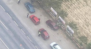 Jandarma havadan denetledi