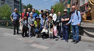 Japon turistler Eskişehir'i çok sevdi