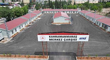 Kahramanmaraş 'Merkez Prefabrik Çarşı' hizmete girdi