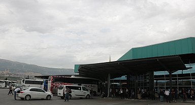 Kahramanmaraş otogarında seçim yoğunluğu