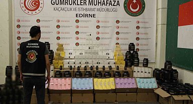 Kapıkule'de 7 milyon 400 bin liralık elektronik sigara yakalandı