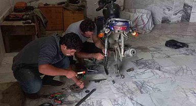 Karadeniz fıkrası gibi; tamirciye kızdı atölye kurdu