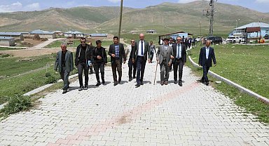 Kaymakam Aydın, kırsal mahallelerdeki çalışmaları inceledi