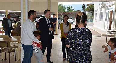 Kaymakam Odabaş depremzedeleri yalnız bırakmıyor