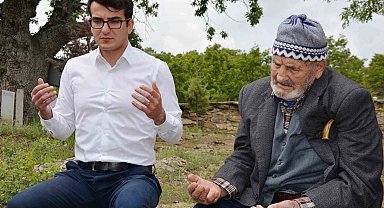 Kaymakam Okumuş, şehit kabrini ziyaret etti