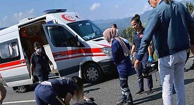 Kazada ağır yaralanan genç motosiklet sürücüsü kurtarılamadı