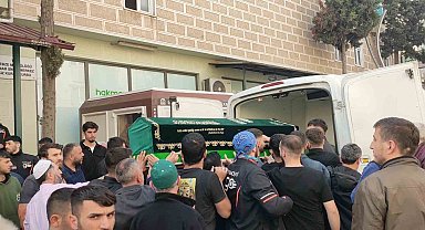 Kazada hayatını kaybeden motokurye son yolculuğuna uğurlandı