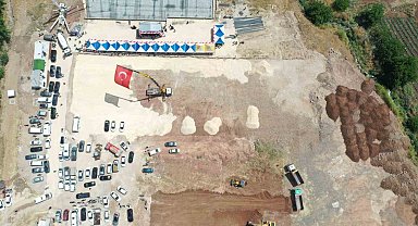 Kilis'te 60 yıl sonra yeni sebze halinin temeli atıldı