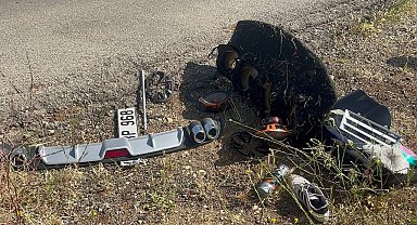 Kilis'te aşırı hız kaza getirdi: 2 yaralı