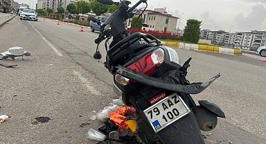 Kilis'te otomobil ile motosiklet çarpıştı: 1 ölü